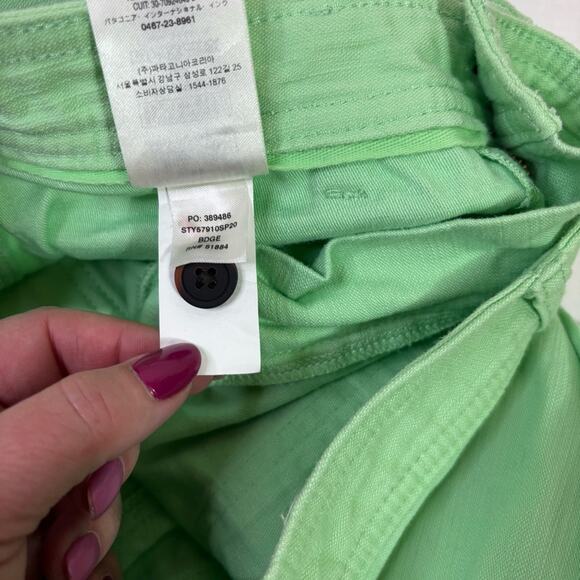 Patagonia Green Organic Cotton Shorts Relaxed Fit Size 6 CC0558 - Picture 9 of 10